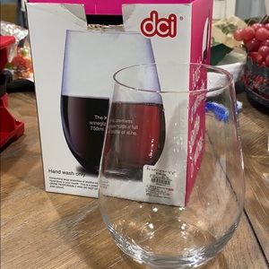 Francescas XL stemless wineglass.